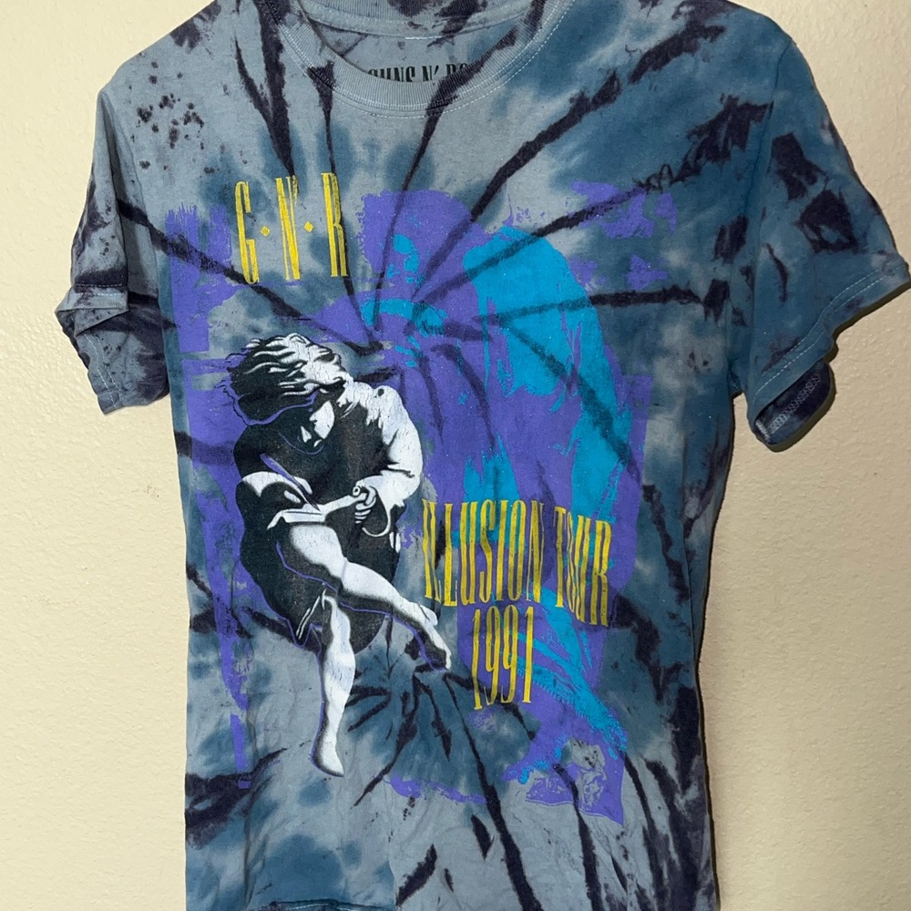 GNR Illusion Tour 1991 Tie-Dye T-Shirt